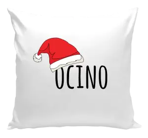 Vianočný vankúš Vianočná čiapka - ocino