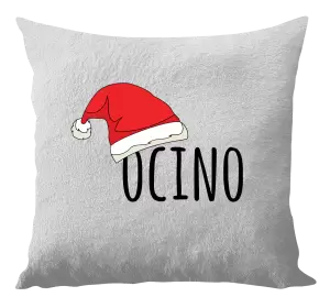 Vianočný vankúš Vianočná čiapka - ocino