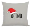 Vianočný vankúš Vianočná čiapka - ocino