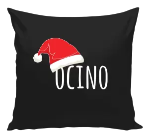 Vianočný vankúš Vianočná čiapka - ocino