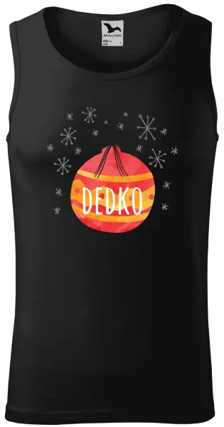 Pánske vianočné tielko Vianočná ozdoba - dedko