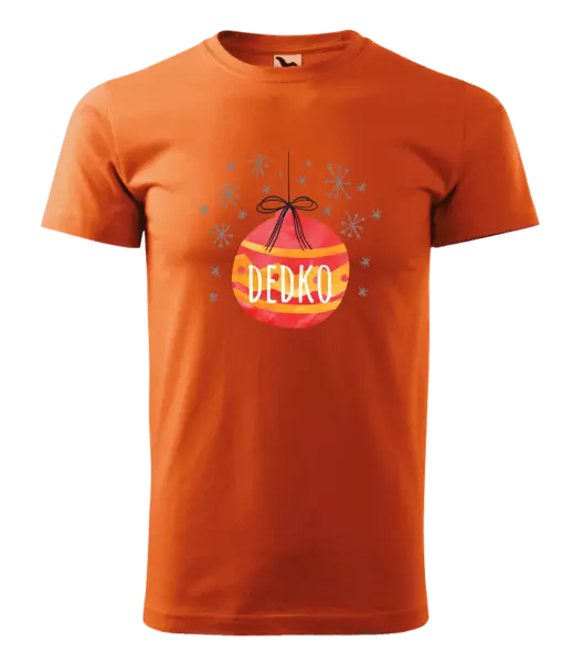 Pánske vianočné tričko Vianočná ozdoba - dedko