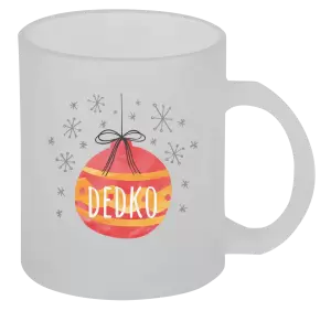 Vianočný hrnček Vianočná ozdoba - dedko