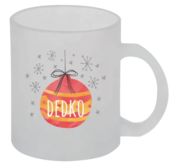 Vianočný hrnček Vianočná ozdoba - dedko