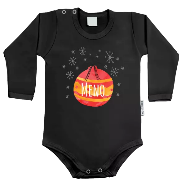 Detské body Vianočná ozdoba - meno 