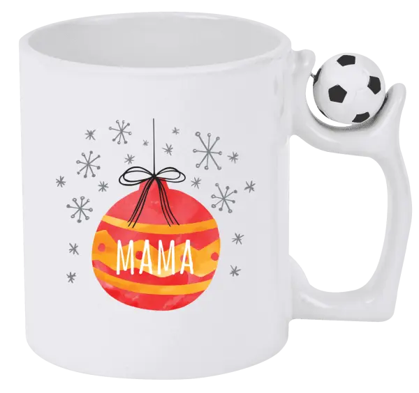 Vianočný hrnček Vianočná ozdoba - mama