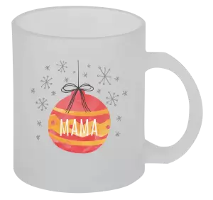 Vianočný hrnček Vianočná ozdoba - mama