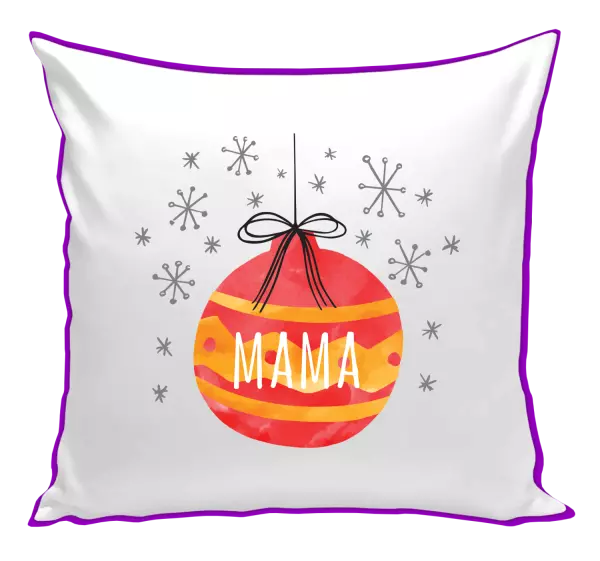Vianočný vankúš Vianočná ozdoba - mama