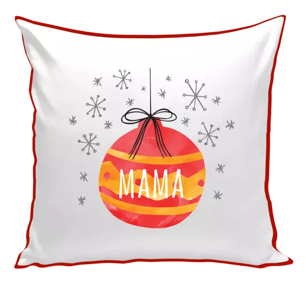 Vianočný vankúš Vianočná ozdoba - mama