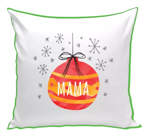 Vianočný vankúš Vianočná ozdoba - mama