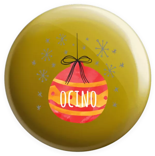 Placka Vianočná ozdoba - ocino