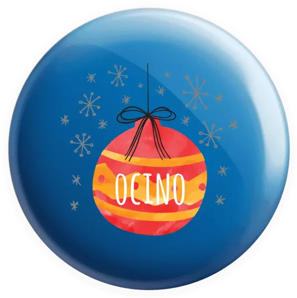 Placka Vianočná ozdoba - ocino