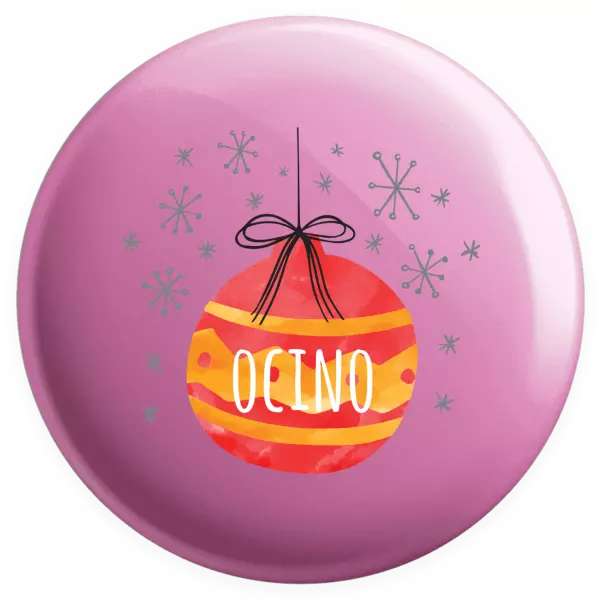 Placka Vianočná ozdoba - ocino