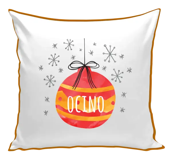 Vianočný vankúš Vianočná ozdoba - ocino