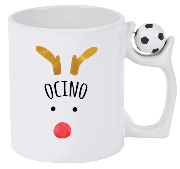 Vianočný hrnček Vianočný sob - ocino