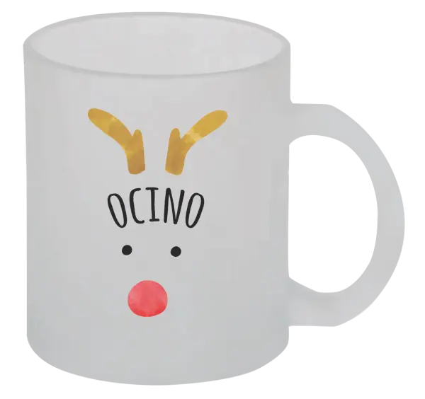 Vianočný hrnček Vianočný sob - ocino