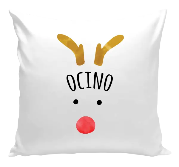 Vianočný vankúš Vianočný sob - ocino