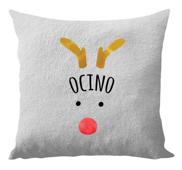 Vianočný vankúš Vianočný sob - ocino