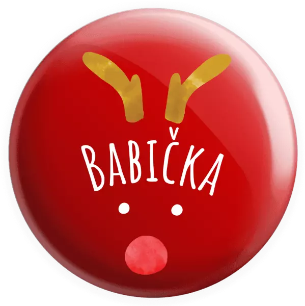 Placka Vianočný sob - babička