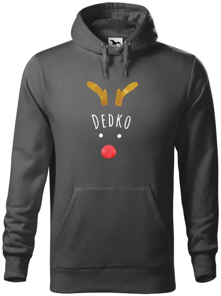 Pánska mikina Vianočný sob - dedko