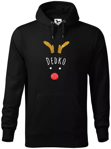 Pánska mikina Vianočný sob - dedko