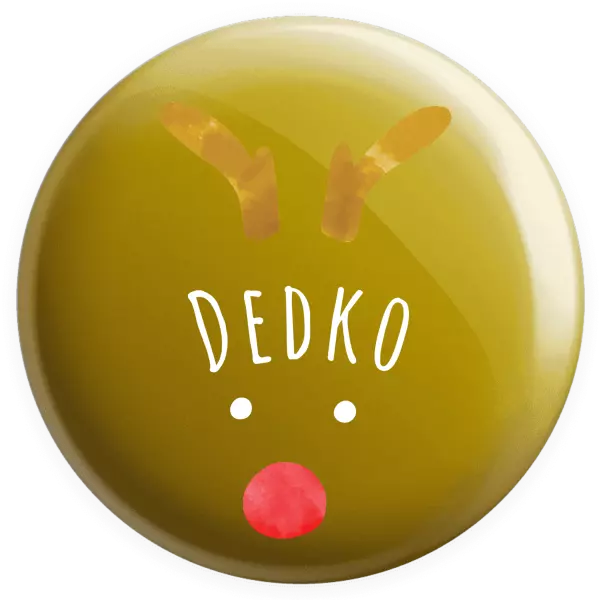 Placka Vianočný sob - dedko