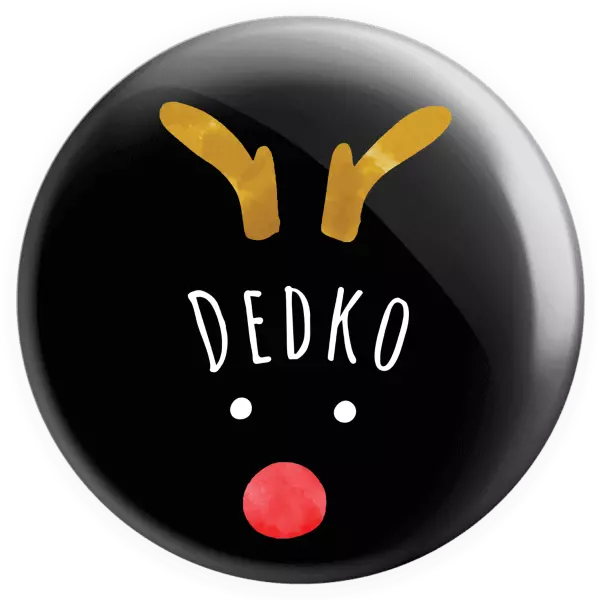 Placka Vianočný sob - dedko