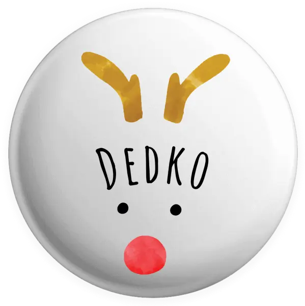 Placka Vianočný sob - dedko