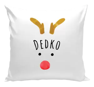 Vianočný vankúš Vianočný sob - dedko