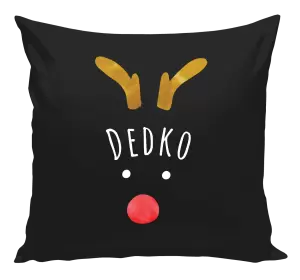 Vianočný vankúš Vianočný sob - dedko