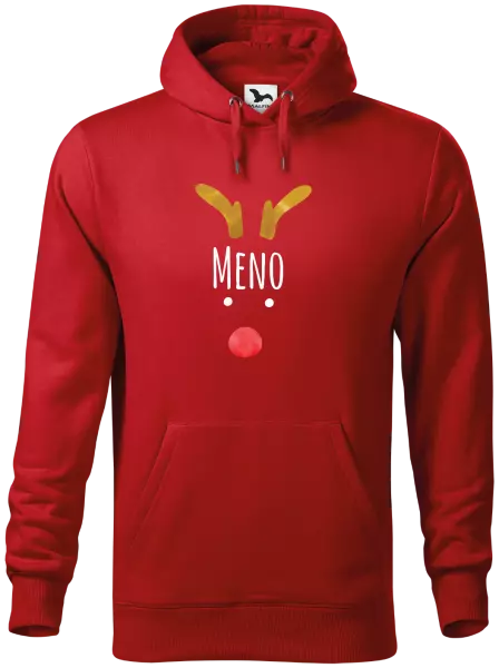 Pánska mikina Vianočný sob - meno