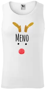 Pánske vianočné tielko Vianočný sob - meno