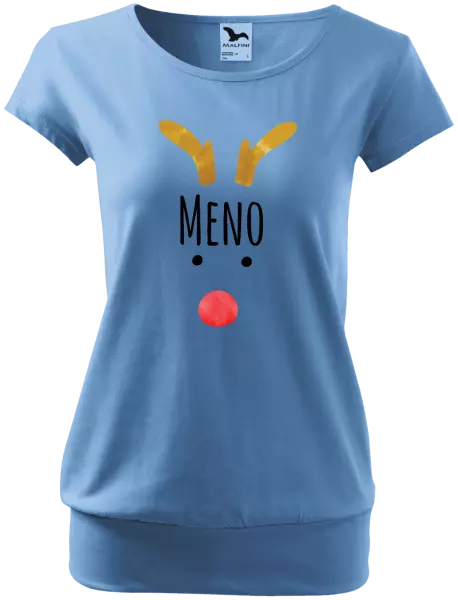 Vianočné tehotenské tričko Vianočný sob - meno