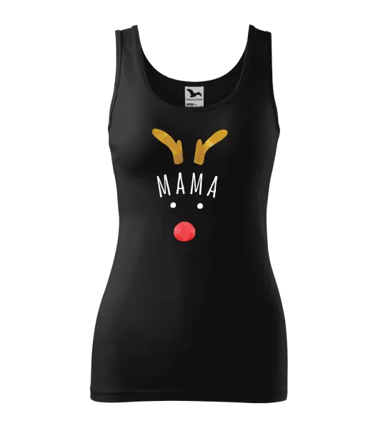 Vianočné tielko Vianočný sob - mama