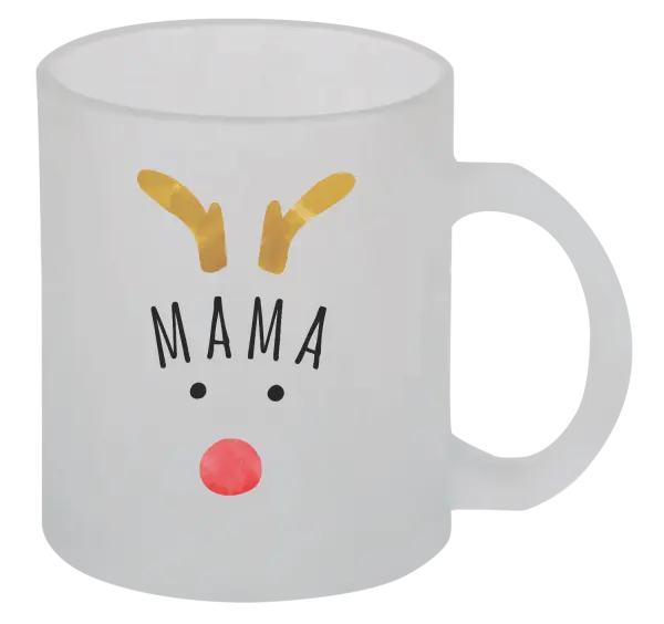 Vianočný hrnček Vianočný sob - mama