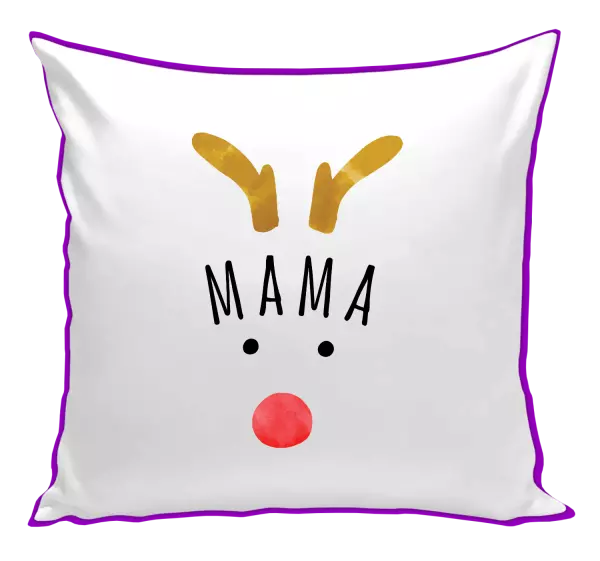 Vianočný vankúš Vianočný sob - mama