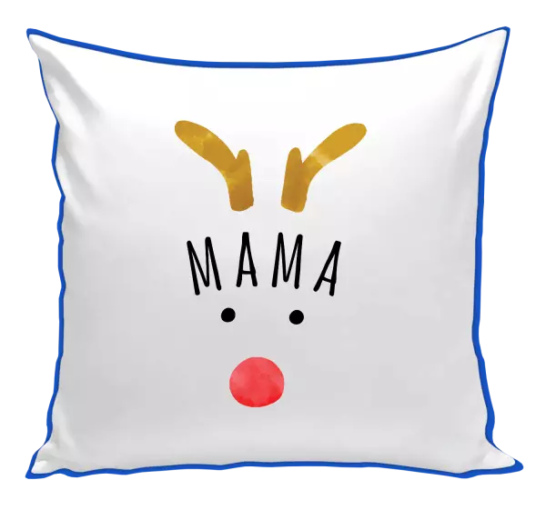 Vianočný vankúš Vianočný sob - mama