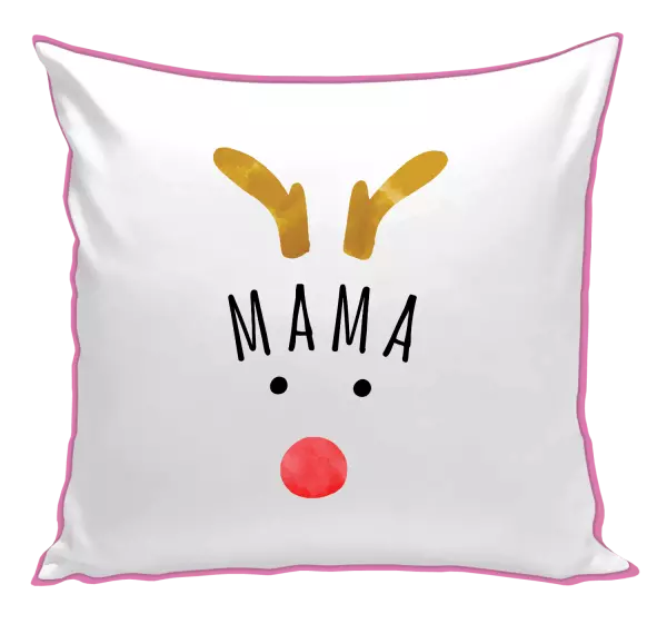 Vianočný vankúš Vianočný sob - mama