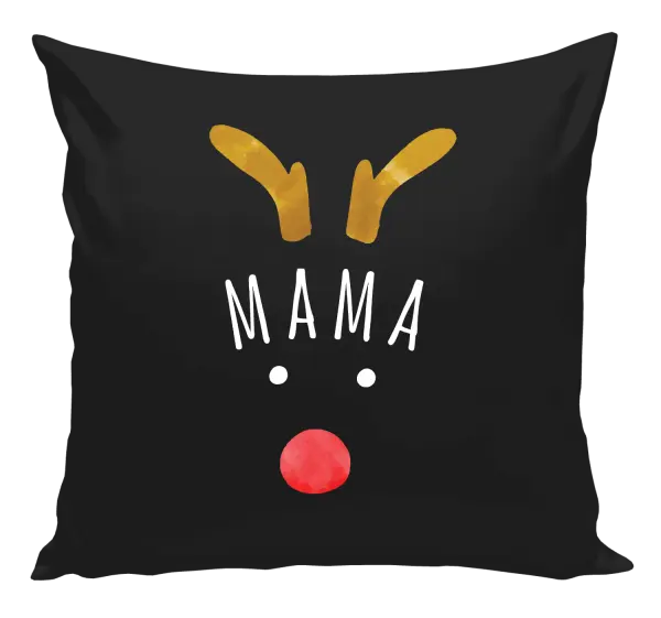 Vianočný vankúš Vianočný sob - mama