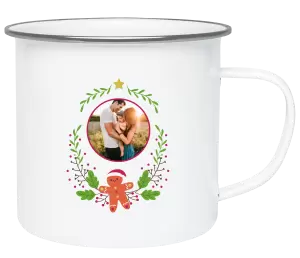 Vianočná plecháčik Vianočné vetvičky s perníkom