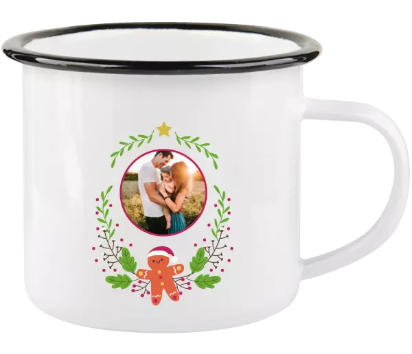 Vianočná plecháčik Vianočné vetvičky s perníkom