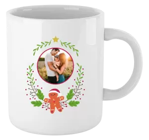 Vianočný hrnček Vianočné vetvičky s perníkom