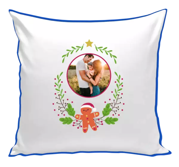 Vianočný vankúš Vianočné vetvičky s perníkom