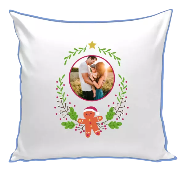 Vianočný vankúš Vianočné vetvičky s perníkom