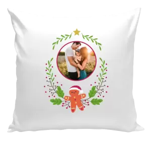 Vianočný vankúš Vianočné vetvičky s perníkom