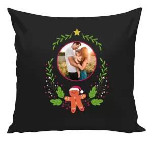 Vianočný vankúš Vianočné vetvičky s perníkom