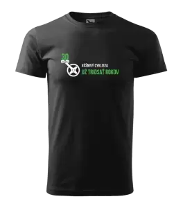 Pánske narodeninové tričko Vášnivý cyklista už x rokov
