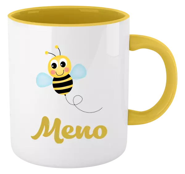 Hrnček  Včielka s menom