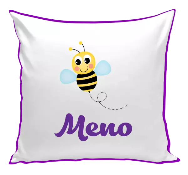 Vankúš Včielka s menom