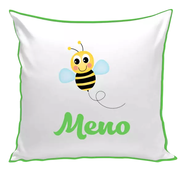 Vankúš Včielka s menom